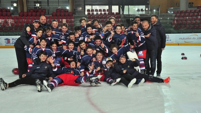 Les U15 des Brûleurs de Loups champions de France